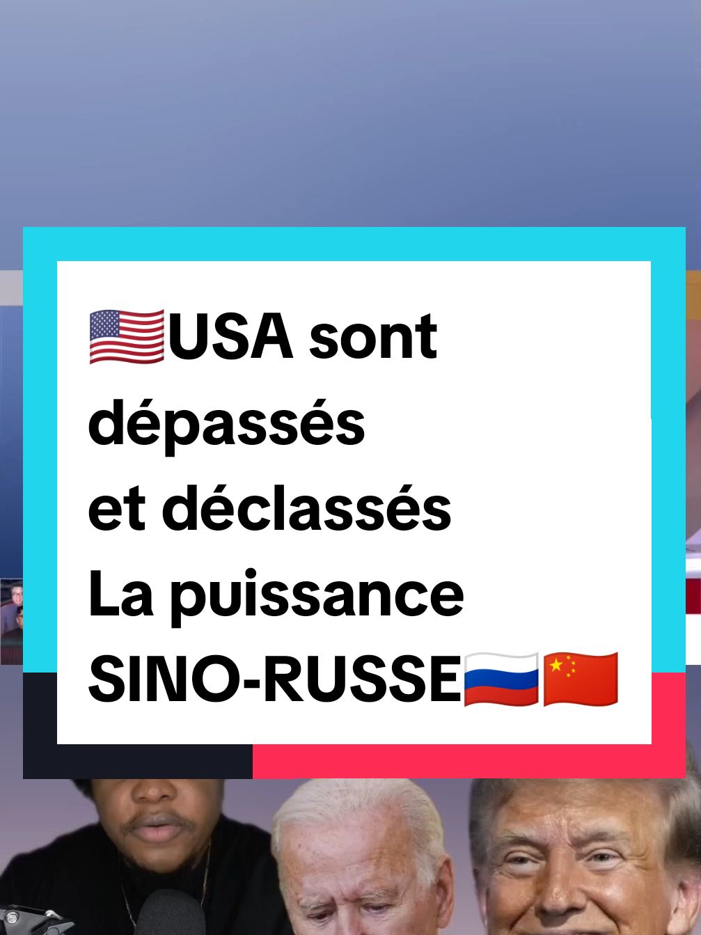 🇺🇲USA sont dépassés et déclassés La puissance SINO-RUSSE🇷🇺🇨🇳  #russie🇷🇺 #poutine #russie #francetiktok #francetiktok🇨🇵 #francetiktok🇫🇷 #etatsunis🇺🇸 #joebiden #trump2020 #donaldtrump #Chine #chinese #macrondemission #OTAN #malitikto🇲🇱🇲🇱malitiktok 