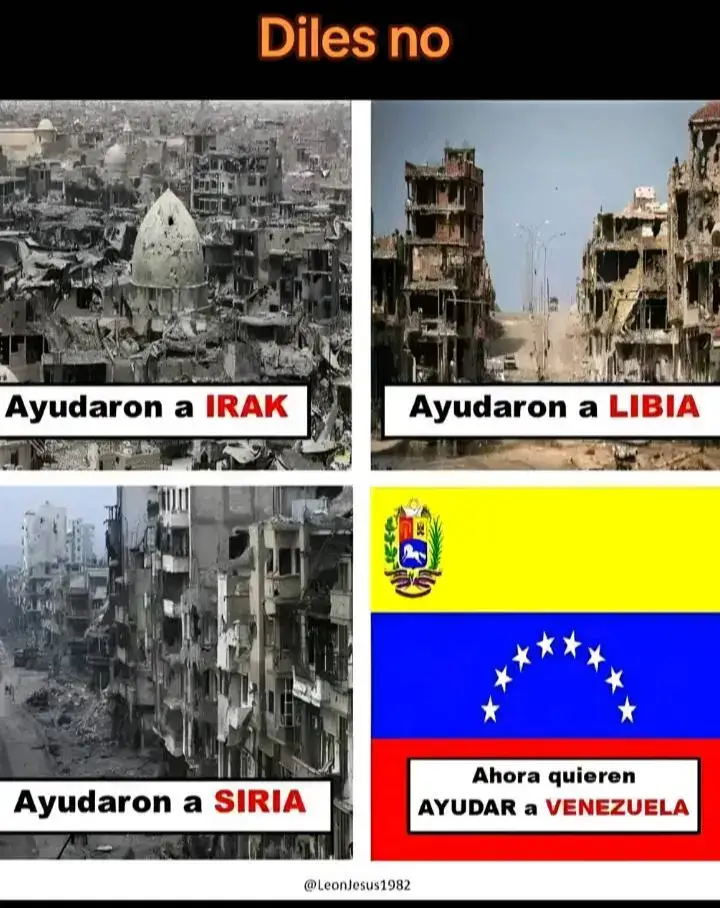 #lugares donde los EEUU ayudaron para liberarse supuestamente de la tirania pero acabaron saqueados 