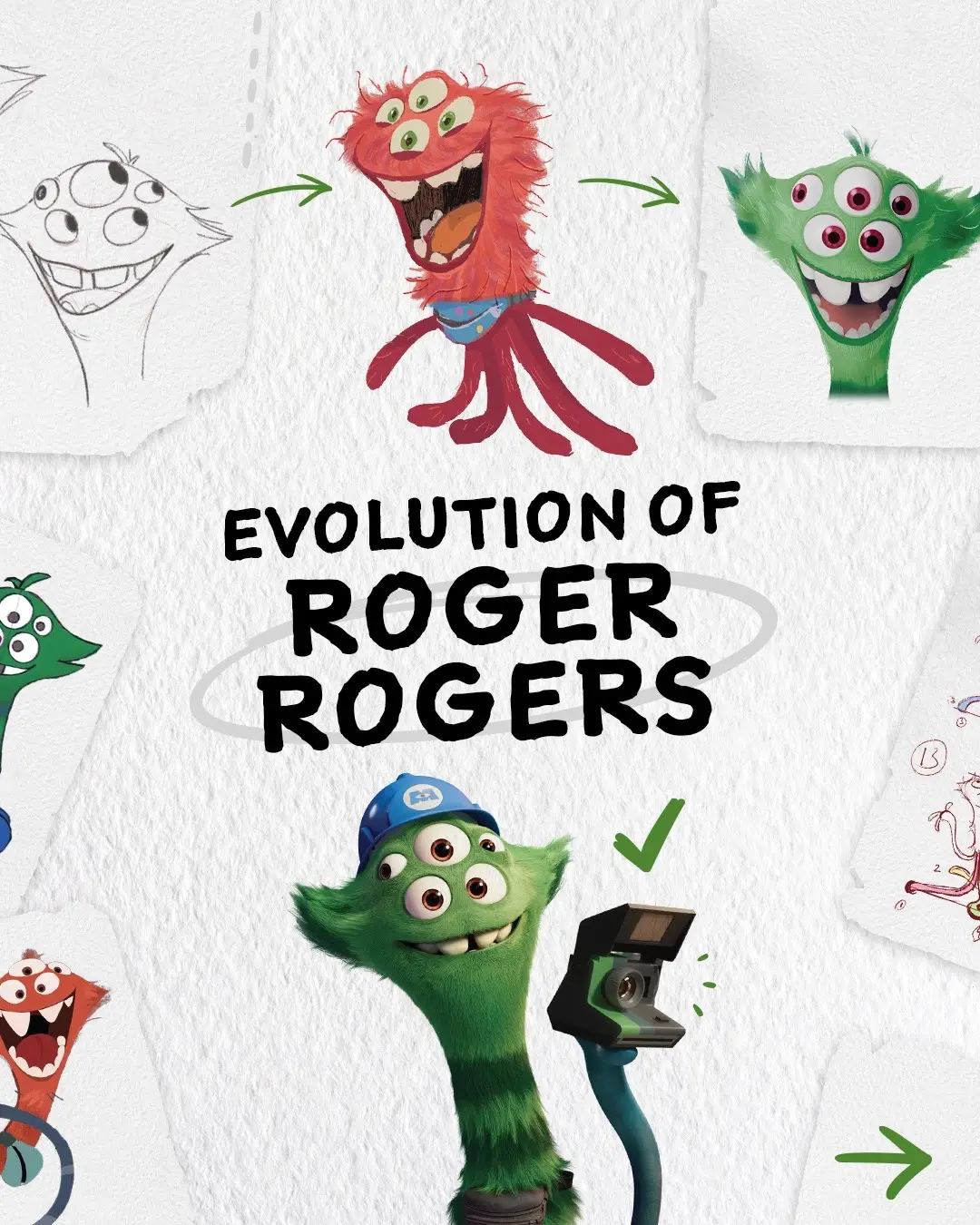 Wanna see another evolution? Roger that 🫡 . . . 🎥: Monsters at Work