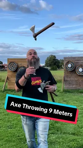 World champion axe thrower and knife thrower train with ballons from 9 meters too get ready for Dangerfest 2024! The throw is hosted by the amazing @Danger_ftc on the third weekend of September in Indiana USA. I am thrilled to be there again with my American throwing family. 🤘😊❤️ #worldchampion #axe #trickshot #soulthrower #skills #viking #pehart #challengeaccepted #likeaboss #9meters #balloon #pop #yxkastning #tomahawk #superhero #knivkastare #sverige #sweden #throwingaxe #lovelife #mindfullness #focus @CocaCola Company AB 