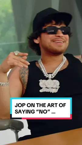 Any artist undersatnds the importance of the word ‘No’. JOP does it the smart eay #fuerzaregida #jop #foryoupage 