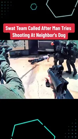 Swat Team Called After Man Tries Shooting At Neighbor's Dog #police #case #911 #viral #foryou #cops #crime #bodycam #usa 