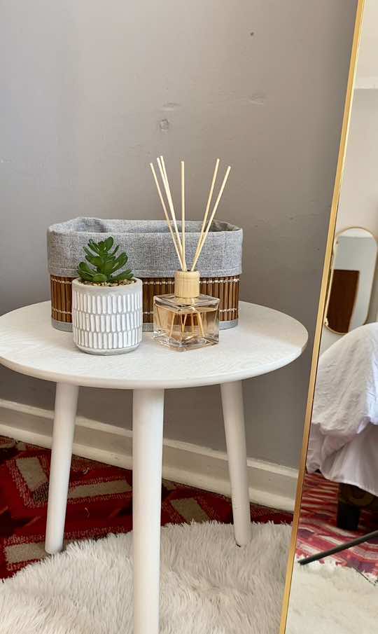 Assembling & Styling My New Wood Side Table from Mr Price Home! 🌿 There’s something so satisfying about putting together new furniture and making it your own. I love how this side table adds a touch of warmth and character to my space. Have you recently added any new pieces to your home? Share your favorite decor finds and styling tips in the comments 🌸 #mrpricehome #mrpricehaul #sidetabledecor #homedecor 