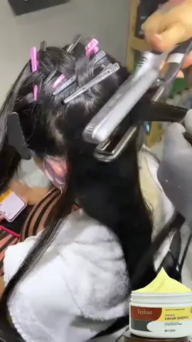 This mask does a good job. Removing the hair deeply leaves it, silky and soft. I honestly give it its 10 because it deserves it. #tiktokshop #hairmask #fypage #viral #straighthair  #parati #tgideashairmask #tiktok 
