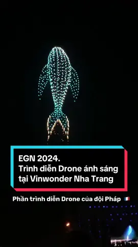 Màn trình diễn mãn nhãn của đội Pháp trong khuôn khổ #egn2024 diễn ra ở Vinpearl harbour #dronelight #Vinpearland #vinpearl #doithiUAE #nhatrang #vietnam #egn2024 #nhatrangcity #dulich #muahetuyetvoi #trending #xuhuong #dronelightshow 