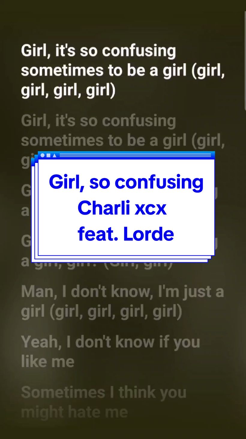 Girl, so confusing - Charli xcx feat. Lorde #catkaraoke #karaoke #sing #fyp #girlsoconfusing #charlixcx #lorde 