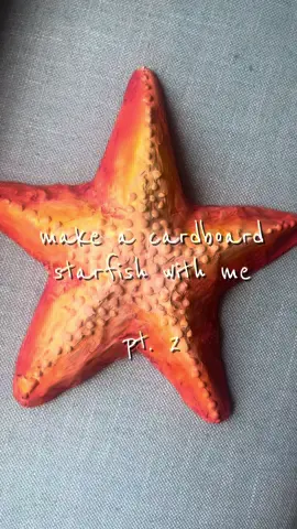 what should I make next? ⭐️🌊 #cardboardcrafts #starfish #painting #fyppppppppppppppppppppppp #fypage #xybca #Summer #ocean 