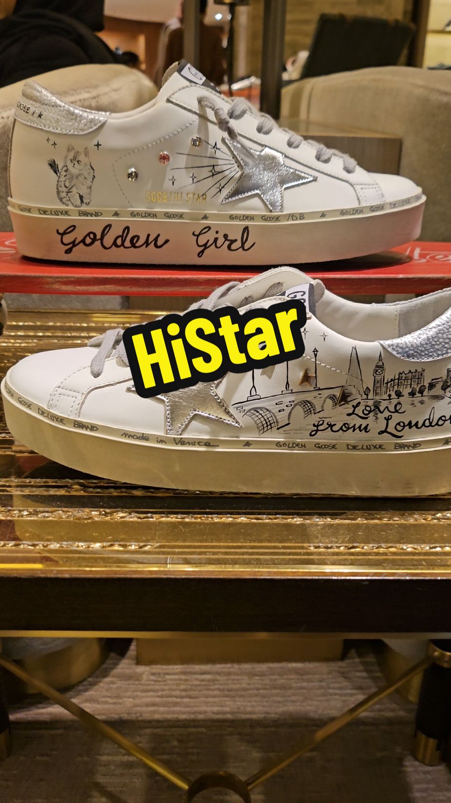 HiSTAR ✨️ his name is Stitch. #goldengoose #fyp #trending #london #cat #harrods #cocreation 