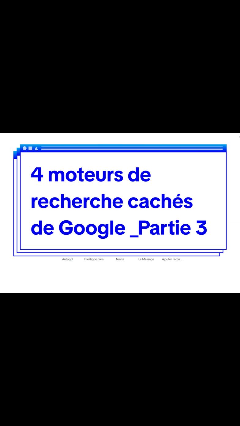 Réponse à @katienetuo  4 puissants moteurs de recherche cachés de Google pour des recherches plus fines #partie3 #etudiant #scientist #worker #student #final 