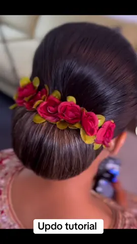 Updo tutorial #hairstyle #updo #mehaksglamourlounge #cheadlesalon 