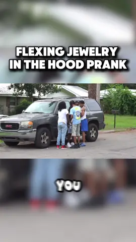 We're bringing the bling to the streets! 💎🏙️ Watch as we flex some serious jewelry in the hood and capture the wild reactions! 😂🔥 You won't believe what happens next! Check it out now! #JewelryPrank #InTheHood #EpicReactions #BlingFlex #surpriseprank 