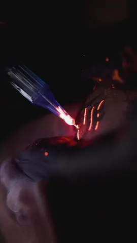 That UV still hitting differnet 😮‍💨⚡️ IG: jjhalltattoo #UVealism #jjhalltattoo #uv #uvtattoo #uvtattoos 