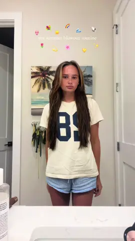 my updated once a week blowout routine! #fyp #blowoututorial #blowout #longhair #goingouthair #hairroutine 