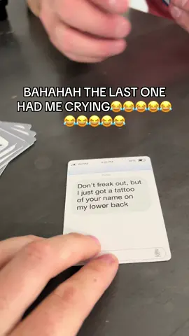 Yall ive never laughed this hard in a long time 😂☠️ if you dont have this game already what are you even doing?! Bahah but maybe dont play it with grandma 😂😂😂  #tiktokshop #tiktokmademebuyit #SummerDeals #tiktokshopfinds #tiktokshopbacktoschool #backtoschool #gamenightideas #GameNight #newphonewhodis #funny #hostinggamenightideas #funnygamenightideas #friends 