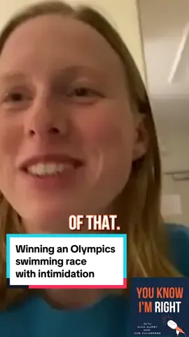 How much can mind games factor into winning a gold medal at the Olympics? Olympic gold medalist @_king_lil discussed on episode 94 of You Know I’m Right. #YKIR  🥇🥈🥉 #olympics #olympics2024 #parisolympics #parisolympics2024 #swimming #olympicvillage #foryou #fyp #pod #podcast #interview #lilyking 