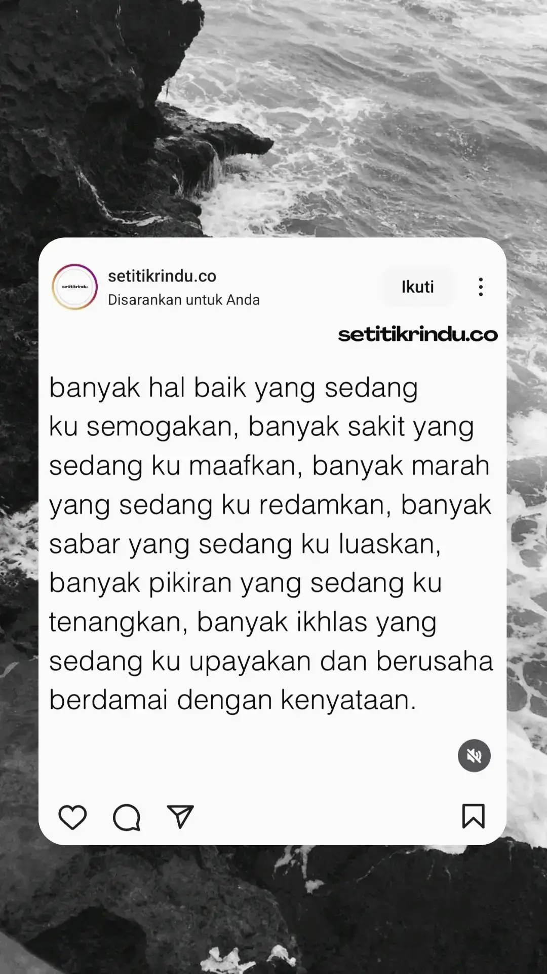 Banyak hal yang sedang kusemogakan serta berusaha berdamai dengan keadaan.  #quotes #quote #qotd #quoteoftheday #quotesaesthetic #quotestory  #katakata #katabijak #reminder #sadvibes #sadsong #viral #fyp #fypシ #foryou #foryoupage #xyzbca #Anginrindu #ronyparulian 