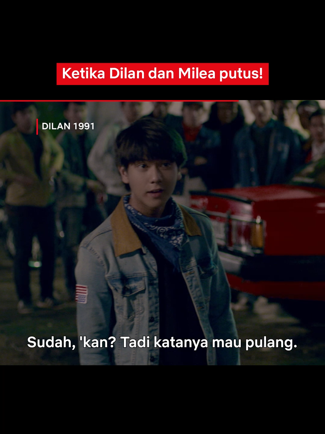 Udah secocok itu tapi kalah sama ego masing-masing 💔 #Netflix #Dilan1991 #IqbaalRamadhan #VaneshaPrescilla