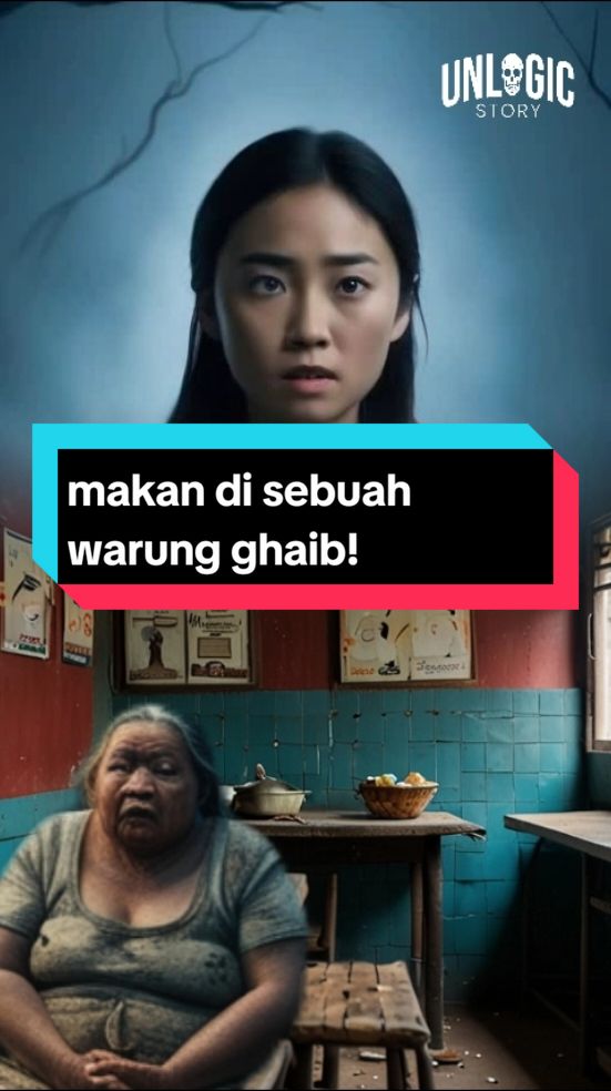 ada yang punya pengalaman serupa? makan di warung ghaib? #horrortok #horro #fyp #fyp 