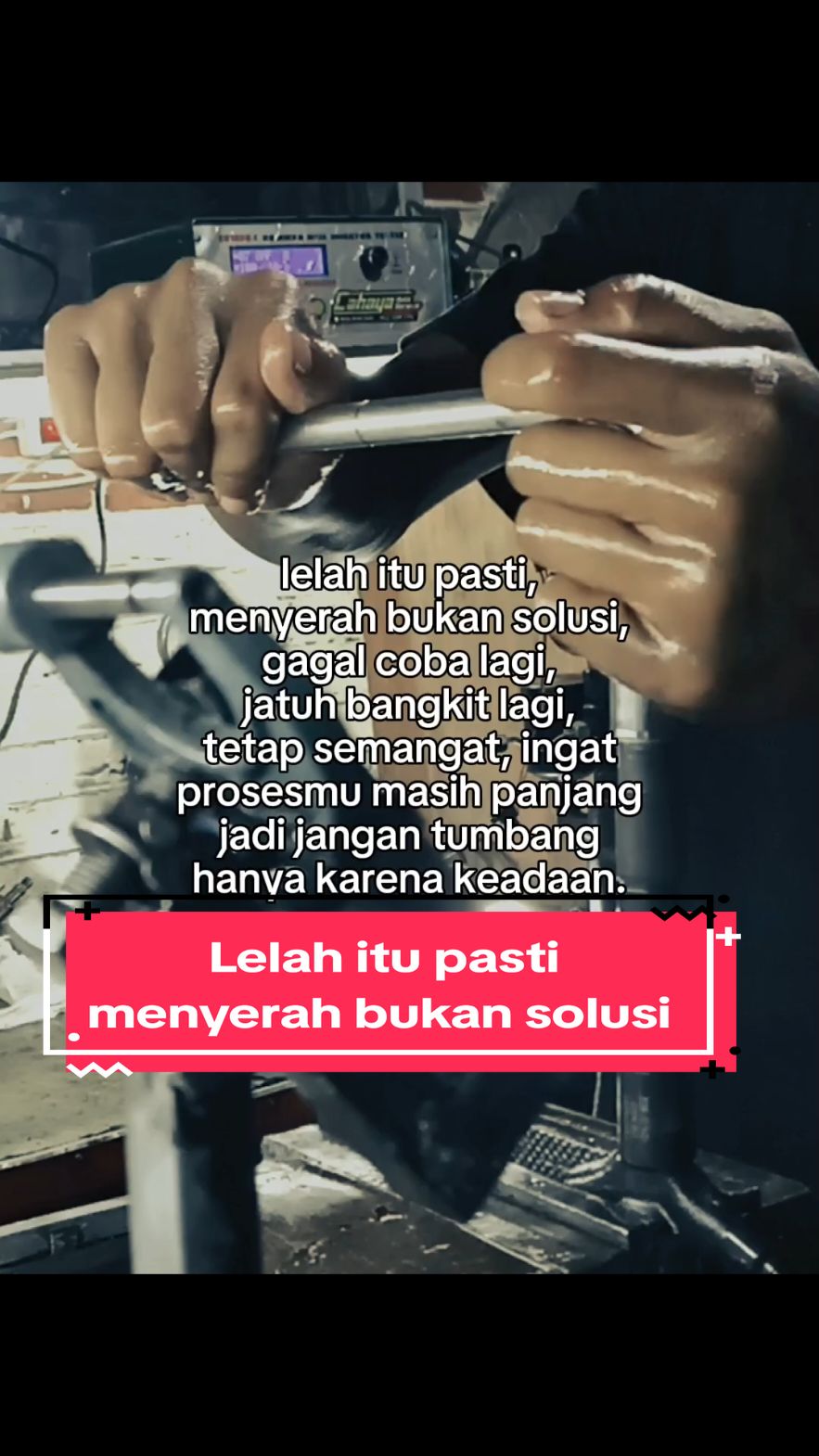 lelah itu pasti, menyerah bukan solusi #mekanikmuda #mekanikindonesia #cahayamechanic #bengkelmobil