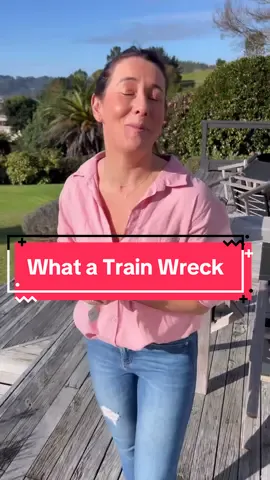 What a Train Wreck 🚂😂 @Jojo Legg #joke #funnyjokes #couplecomedy #husbandandwifecomedy #funnycouple #marriedlife #mikeandjoelle #blindreaction 
