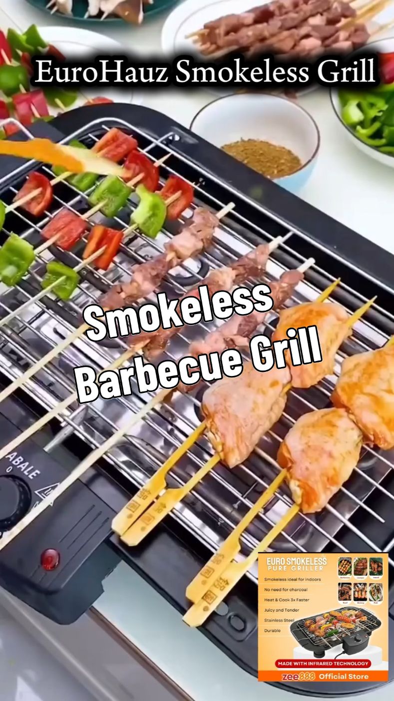 Sobrang convenient ng smokeless grill. Mabilis magluto at malinis ang pag-aalaga! #smokelessgriller  #smokelessindoorgrill  #barbecuegrill  #barbecuegriller 