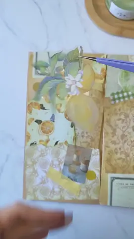 Lemons and apples 🍋🍏 Art journal with me 💚✨️ Next fruit spread in my Fairytale Journal by Paperwrld 🥰 Hope that you'll enjoy watching 💛💚 ➡️ Use code LATTE10 for 10% discount at @Paperwrld  Check my bio for more links and discounts to journaling shops ✨️ Have a great weekend 🤍 . #scrapbooking #journalwithme #fastasmr #paperwrldshop #vintagejournal #asmr #scrapbookreel #aestheticjournal #artjournal #cutejournal #kawaiijournaling #mixedmediaart #journalinspiration #artjournalpage #journalideas  #コラージュ #コラージュノート #다꾸  #다꾸스타그램