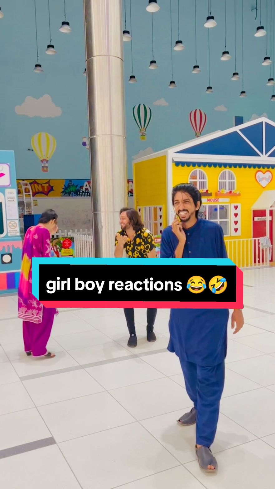 girl boy impression 😂 #funny #rj_nazim_official #siasi_shoorli #entertainmentvideo #pranks 