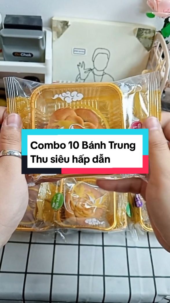 Gần đến Trung Thu mà lại sắm ngay combo như thế này thì nhà nhà đều ưng ý đủ vị #banhtrungthu #vinabisca  #muataitiktok #abreview #mcv 