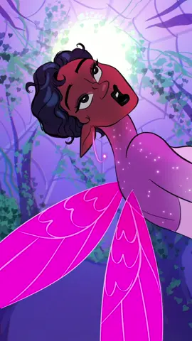 The whole way that Taniya and Elvine become friends is through the misunderstanding that Elvine is Dante’s wife. Elvine is very much NOT Dante’s wife, nor ANYONE’S wife for that matter, but hey, if you’re new to the nemesis game you make mistakes sometimes. She’s still his best friend, Taniya, don’t worry. Pulling her through a fairy ring and right into your clutches will still be considered a nemesis-y thing to do. Besides, now you two can chat and become friends, so that when he shows up to rescue Elvine he’s REALLY confused. That’ll be amazing. #rileyquinnart #goldandgossamer #fantasybook 