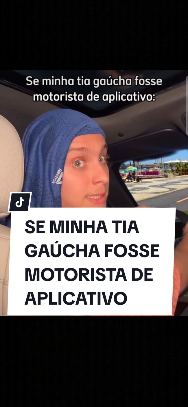 Se minha tia gaúcha fosse motorista de aplicativo.  Créditos: Rafa Hack #videosdivertidos #viral #videoviral #comédia #humor #piada #tentenãorir #videosengracados #rafahack #canaldubaixoorçamento #canaldubai 