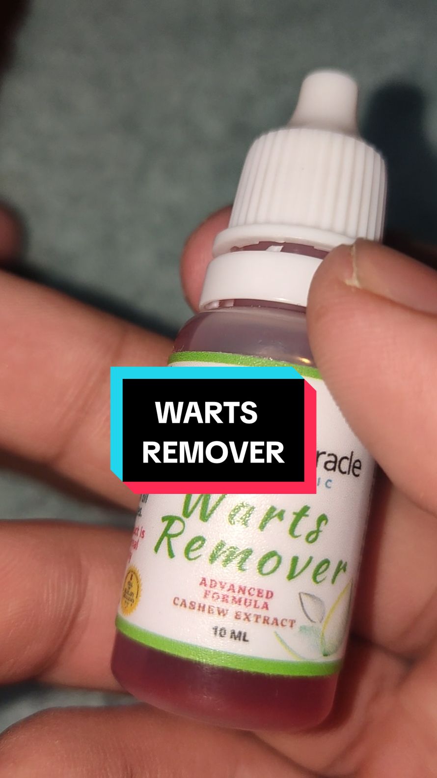 My saver Miracle Warts Remover 😍#wartsremoval #kulugoremover #warts #naturemiraclewartsremoval #organicwartsremoverpurestkasoyoil #tiktokaffiliate #fyppppppppppppppppppppppp 