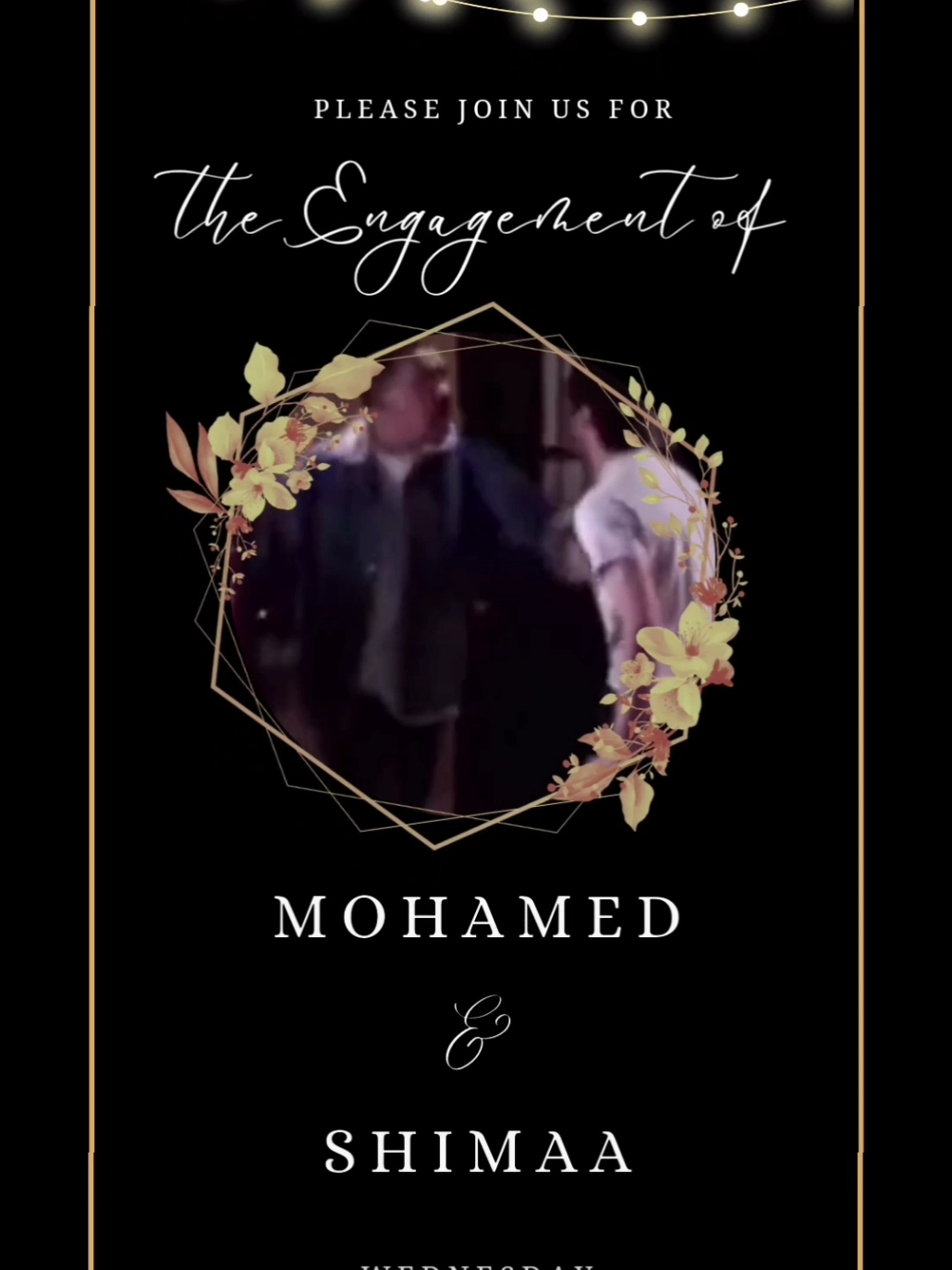 Congratulations 🎉🖤 Mohamed & Shimaa Engagement Our Beautiful Bride👰🏻‍♀️💕 @Shimaa Mohammed  _ #تصميم_دعوات_الكترونية #دعوات_كريتيف #دعوات_الكترونيه #دعوات_خطوبة_إلكترونية #دعوات_خطوبة👰🏻‍♀️💙 #دعوة_خطوبة💍♥️ #دعوات_الكترونية #دعوات_خطوبة #دعوات_خطوبه #تصميم_فيديوهات🎶🎤🎬 #مساء_الخير_يجماعه♕♡ #هنيدي_كوميدي #engagement #engagementinvitation #engagementinvitationcards #engagementinvites #electronicinvitation #digitalinvitation #هدرس_الكبير_اوي #احمد_حلمي 