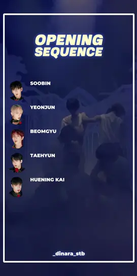 OPENING SEQUENCE - TXT Line Distribution     #_dinara_stb #txt #openingsequence #linedistribution 