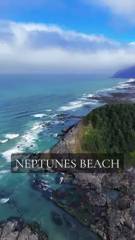 OREGON COAST #oregon #pacificnorthwest #oregoncoast #waves #beach 