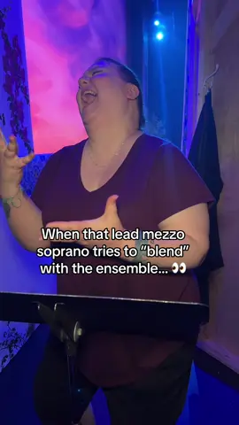 Blend, girl, blend! #soprano #datrahicks #littleshopofhorrors #choir #mezzo #singersoftiktok #foryou #theatretiktok 