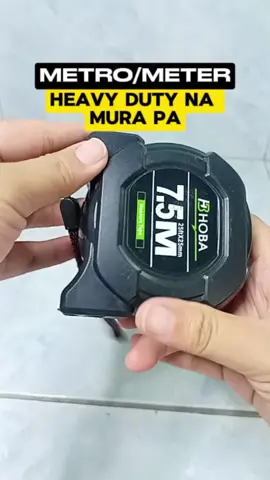 METRO/METER  HEAVY NA MURA PA  KAHIT HILAIN NG PAULIT ULIT HINDI NAIIPIT  #metro #meter #HEAVYDUTY #affordable #tools #construction 
