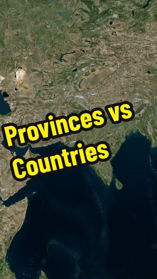 Pakistan Provinces Bigger than Countries #pakistani #facts #maps #tiktok 