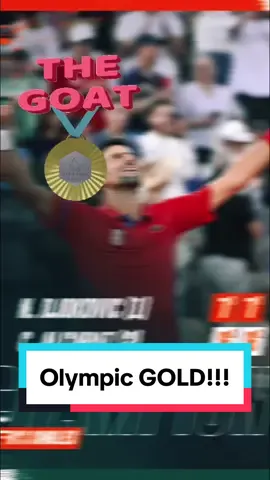 #olymics2024paris #novakdjokovic #winner #goldmedal #tennis @Olympics 
