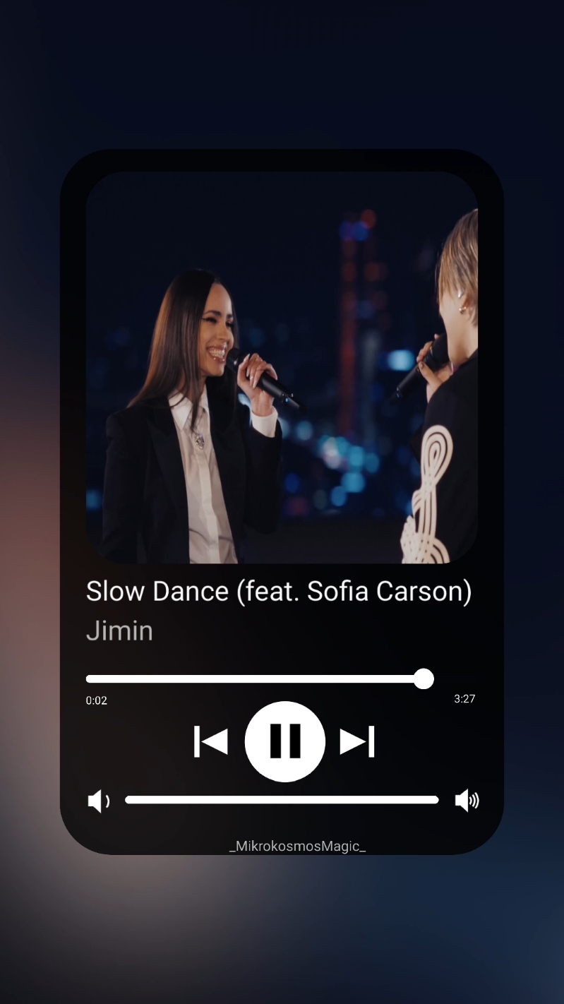 #Jimin - [Slow Dance (feat. Sofia Carson) 🎶 #slowdance #slowdancejimin #slowdancejiminftsofiacarson #sofiacarson #jiminbts #bts #muse #지민 #박지민 #朴智旻 #musica #foryou 