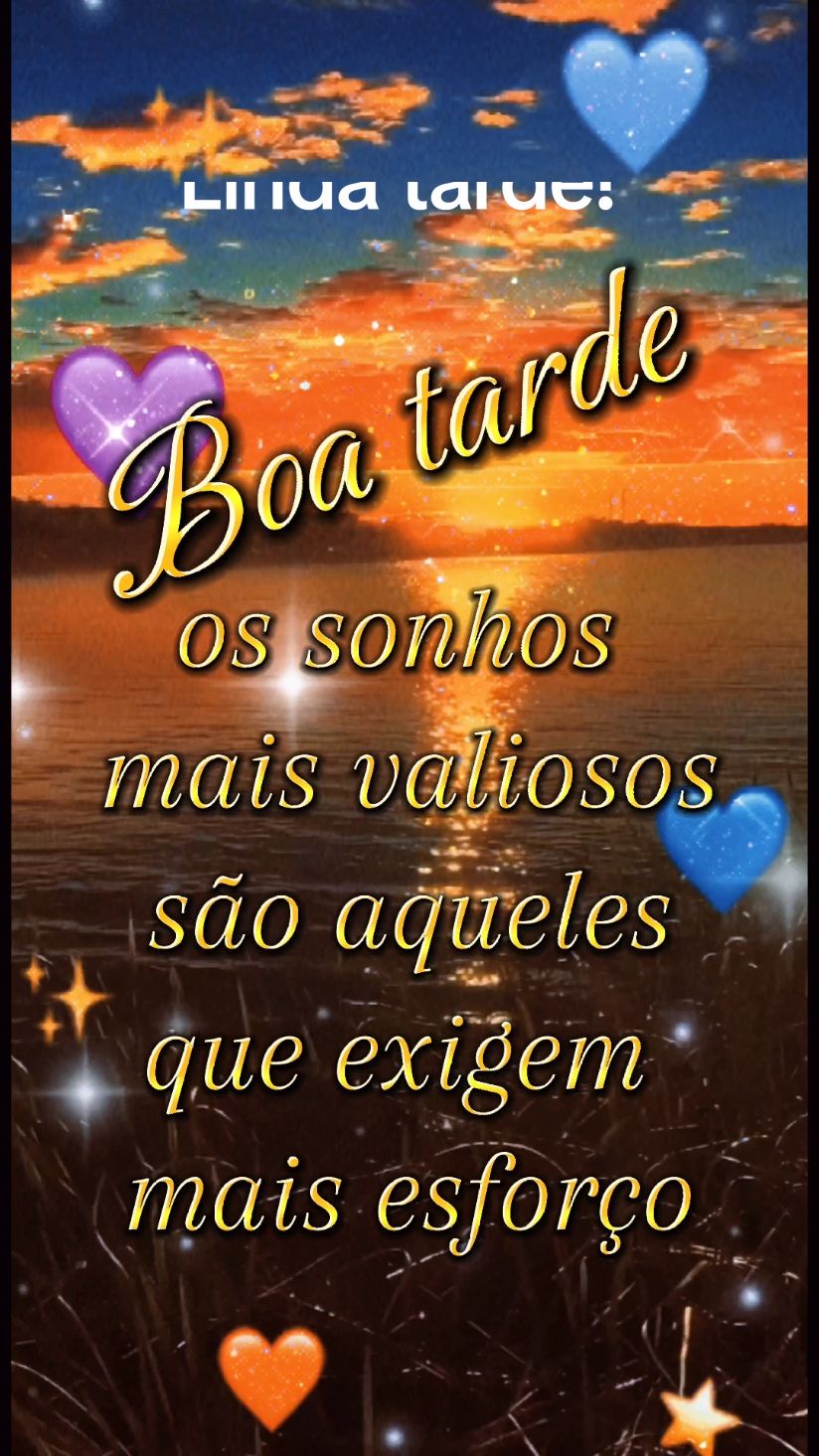 Boa Tarde! Não Desista Dos Teus Sonhos! #CapCut #TikTok #boatarde #nãodesistadosseussonhos #lindatarde #abençoadatarde #lute #percista #Acredite #boatardeamigos #Boatardeatodos #boatardemeusseguidores #boatardeamigostiktok🌻🌷🍀🌹🦋 #mensagensdeboatarde #MensagensdeCarinho #mensagenscristãs 