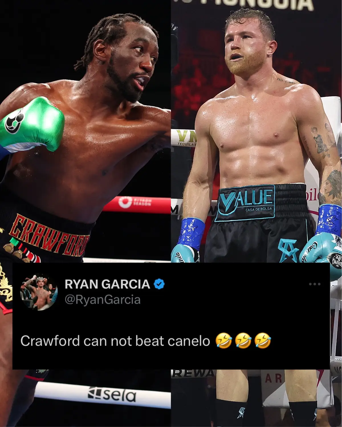 What yall think? 👀 #terencecrawford #canelo #boxing