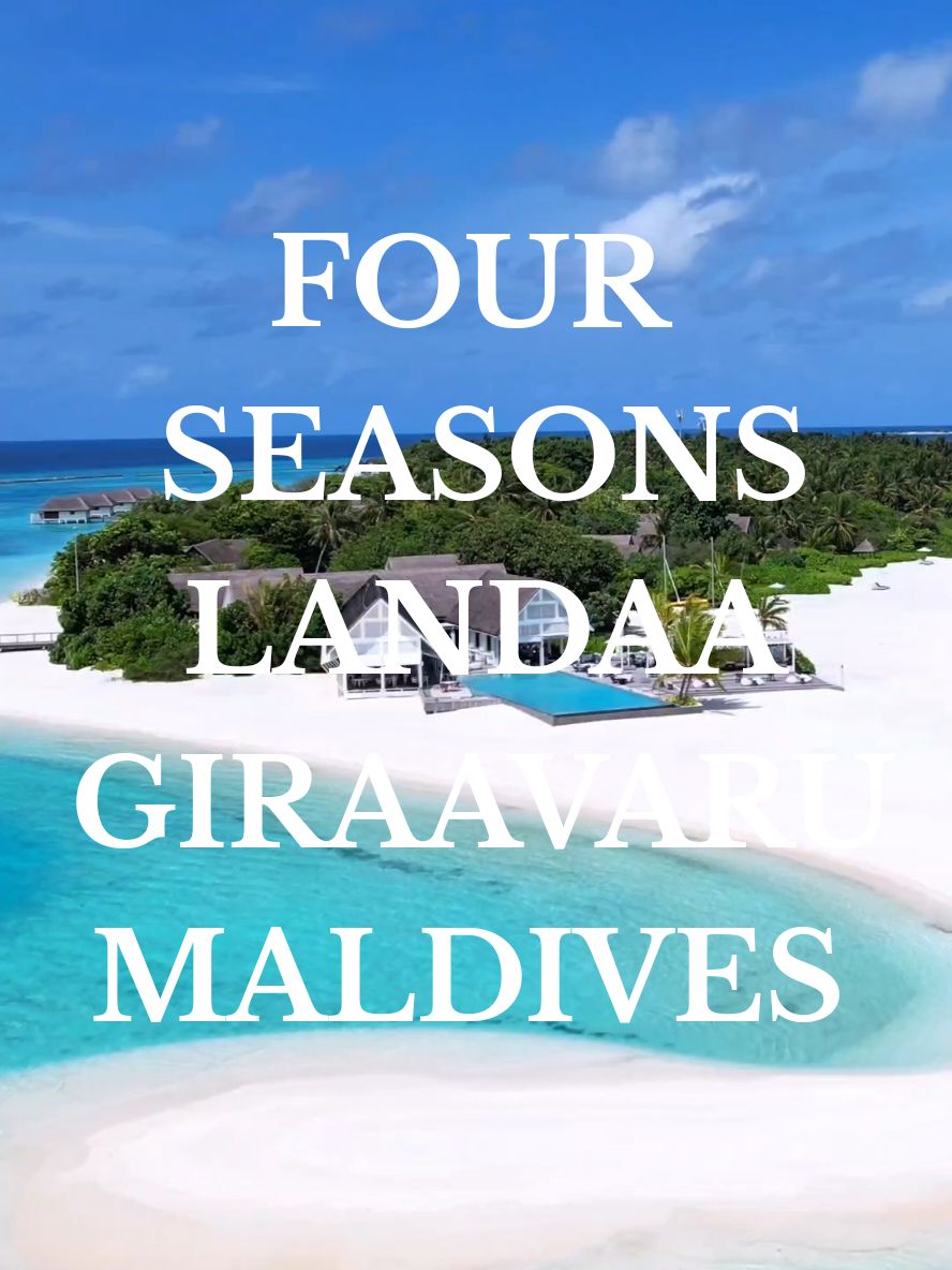 Four Seasons Landaa Giraava is one of our favorite resorts in the Maldives and you will easily understand why... 😍🏝️ #maldives #fsmaldives 