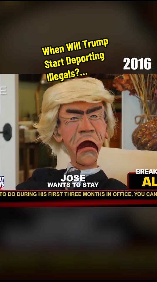 When Will Trump Start Deporting Illegals?… Watch the entire video on YT!  #JeffDunham #Comedy #StandUp #ForYouPage 