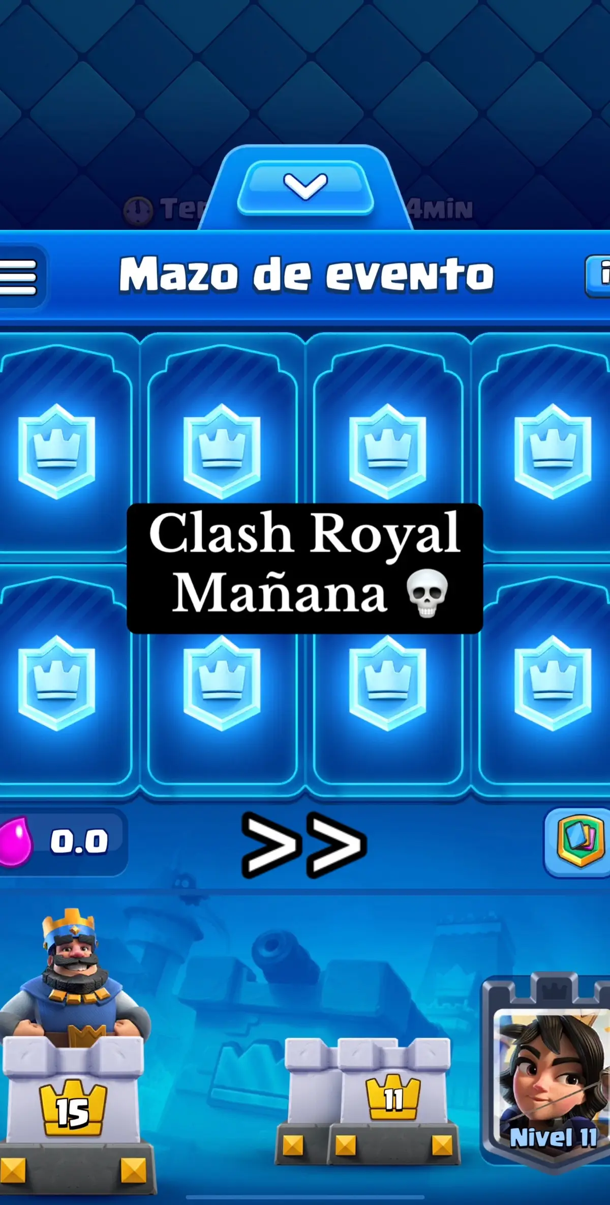 MAÑANA #clashroyale 