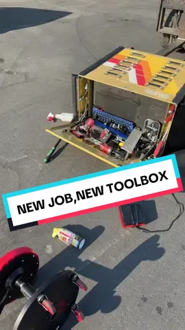 I hope yall will understand this was a hard desision to make but I think itll be for the best. Thanks for supporting me in my journey! #mechanic #newjob #davesautocenter #toolbox @Milwaukee Tool 