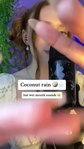 Love this trigger☺️🐝 Email me for order a custom ASMR ($35 for 5 min and up;  hanabee.asmr@gmail.com) 💛 Tip using gifts or subscribe 🐝You can find my PayPal link in bio 🥰More tingles on my YouTube Hanna Bee (link in bio)🐝 #asmr#asmrcommunity #coconutrain#асмр#asmrtriggers