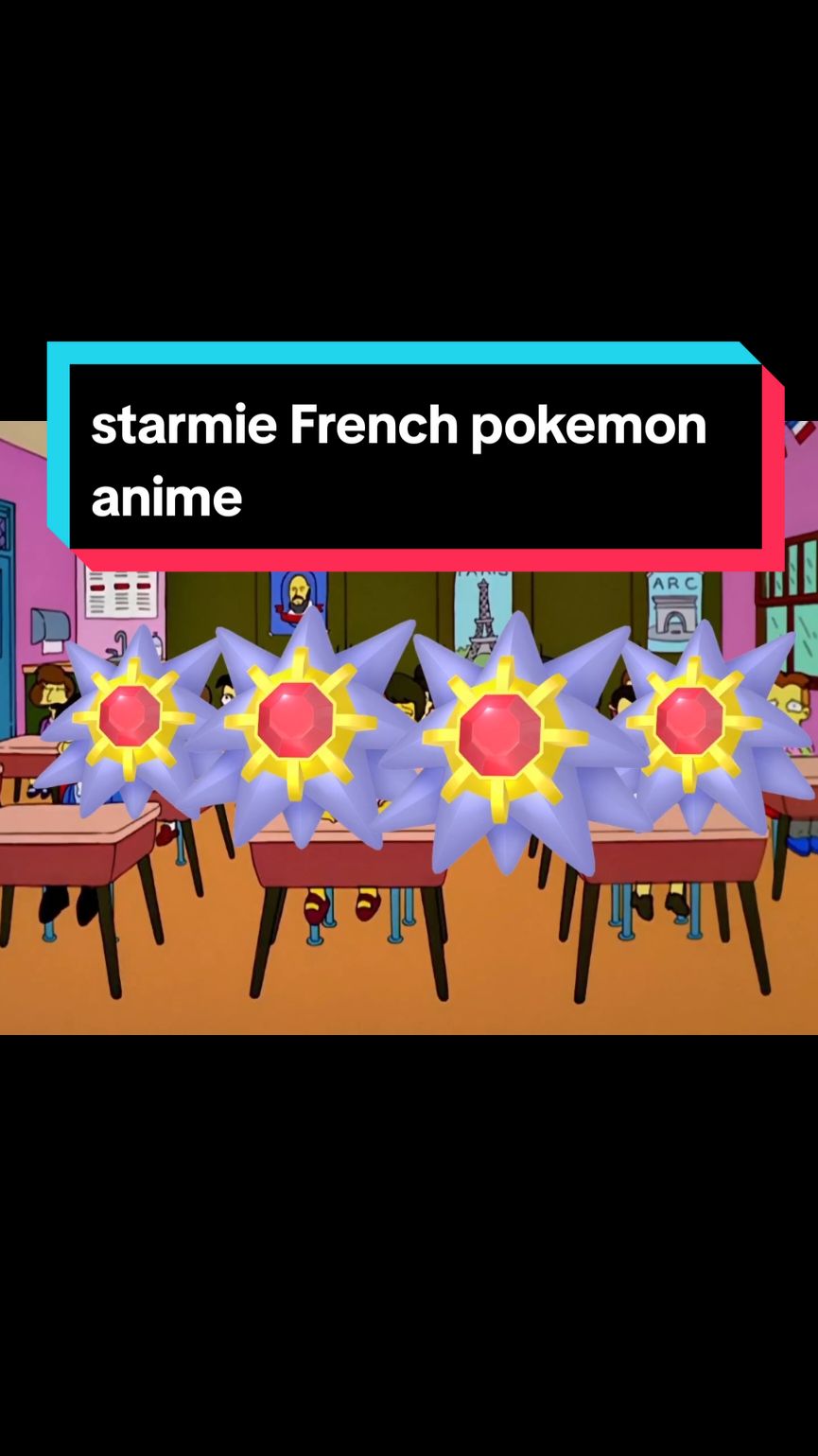 now why does Starmie sound like that in the French pokemon anime? #pokemon #gaming #anime #nintendo #starmie #pokemongo #pokemonmeme #floptok #floptok😍😍😭😌🤞💅💅 #simpsons 