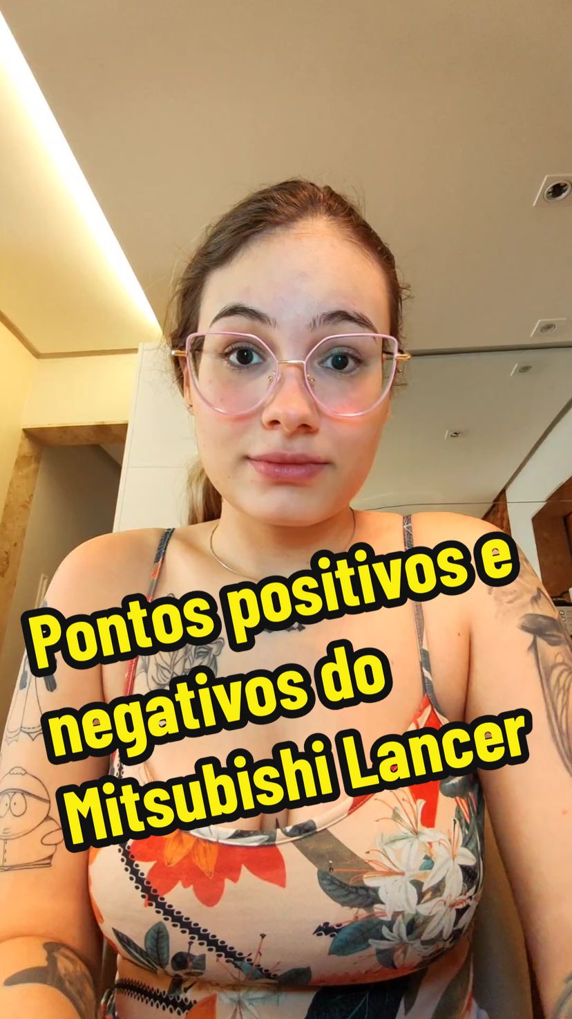 Pontos positivos e negativos do Mitsubishi Lancer. Compraria um sabendo de tudo isso? ☺️💕 Obs: pontos baseados na minha experiência e opinião, se você tem uma experiência/opinião diferente, tá tudo certo, não precisa encher o saco.  #gearhead #lancer #mitsubishilancer #carro #mitsubishi