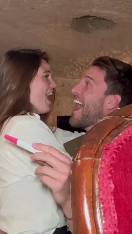 The moment we found out we were going to be parents ❤️🥹✨ @coreybrooks #parents #couplestiktok #husbandwife #pregnant 
