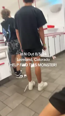 Cops were called, he left before they arrived. . . This kid did not deserve this at all! #InNOut #Loveland  #Colorado #Findhim 